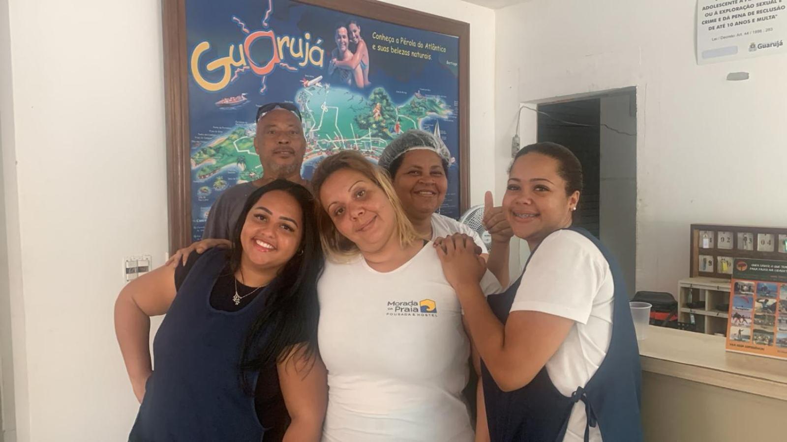 Cariboni Hotel Guaruja Bagian luar foto
